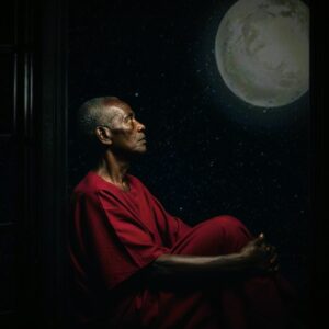 Lunar Solitude By Mavic Chijioke Okeugo