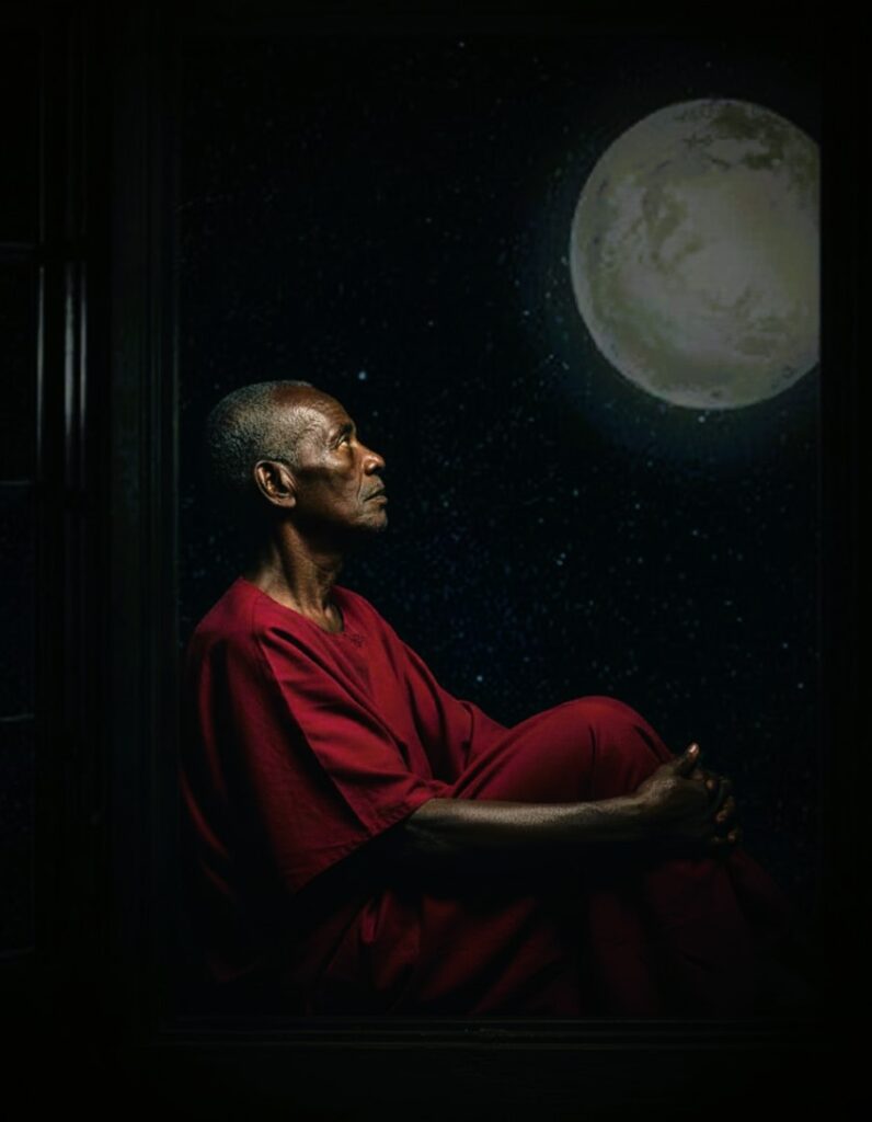 Lunar Solitude By Mavic Chijioke Okeugo